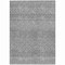 Homeroots 9' X 12' Gray And Silver Chevron Washable Indoor Outdoor Area Rug 612266 - alternate 9