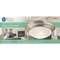 Boston Harbor Boston Harbor 563118BN Ceiling Light Fixture, 75, 18 W, CFL Lamp, Brushed Nickel 563118BN - alternate 3
