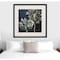 Homeroots Midnight Lilies II Black Framed Print Wall Art 525916 - alternate 5
