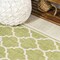 Jonathan Y Trebol Moroccan Trellis Textured Weave Green/Cream 4 ft. x 6 ft. Indoor/Outdoor Area Rug SMB109G-4 - alternate 7