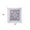 Homeroots 88" X 84" Pink Green And White Floral Cotton Hanging Tapestry 397429 - alternate 6