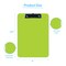 Davis Group Plastic Clipboard, Flat Clip, Transparent Neon Green, 6PK 4833-24-06 - alternate 6