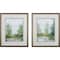 Homeroots Set of Two Green Forest Landscapes Framed Wall Art, 2PK 387749 - alternate 1