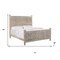 Homeroots Three Piece Gray Solid Wood Bedroom Set 636280 - alternate 10