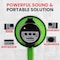 Pyle Pyle Compact Battery-Operated Megaphone with Siren - 30 Watt, Microphone, 2 Modes, Bullhorn, Green PMP32GR - alternate 5