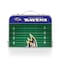 Picnic Time Family Of Brands Baltimore Ravens - Concert Table Mini Portable Table, (Charcoal Wood Grain) 843-00-141-034-2 - alternate 4