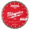 Milwaukee Tool 10" DIAMOND MAX Turbo, General Purpose Diamond Blade 49-93-9110 - alternate 1