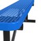 Leisure Craft Leisure Craft 6 FT Outdoor Bench without Back, Portable, Blue B6XPP-BLUE - alternate 8