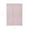 Homeroots 5' X 8' Pink And Ivory Damask Washable Indoor Outdoor Area Rug 595182 - alternate 9