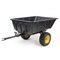 Polar Trailer Heavy Duty Lawn and Garden 1300 lb. 15 Cubic Foot Lawn Mower ATV Utility Trailer LG1300, Black 12816 - alternate 1