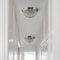 Jonathan Y Malia 12" 1-Light Traditional Transitional Iron LED Flush Mount, Chrome/Clear, 2PK JYL9901A-SET2 - alternate 9