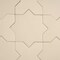 Apollo Tile Seville 7 x 7 in. Matte Ecru Taupe Porcelain Star Wall and Floor Tile 5.31 sq ft/case, 34PK TNG88STRTPEA - alternate 9