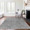 Homeroots 10' X 14' Gray And Charcoal Southwestern Washable Indoor Outdoor Area Rug 587067 - alternate 9