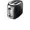 Black+Decker Stainless Steel Black/Silver 2 slot Toaster 12.32 in. H X 9.09 in. W X 8.58 in. D TR1278B-RFP - alternate 3