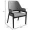 Leisuremod Ethora Collection Modern Wooden Dining Chair in Grey EC22GR - alternate 10