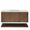 James Martin Vanities Marcello 48 in. Single Vanity, Chestnut w/ 3 CM Lime Delight Silestone Top D200-V48-CSN-3LDL - alternate 1