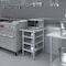 Amgood 30in D x 24in L Stainless Steel Table, Three Undershelves AMG WT-3024-3SH-Z - alternate 8