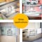Brixwell 16in x 12in Deep High Standard Drop-In Deal Tray Brushed Stainless Steel CDT1612B - alternate 6