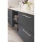 Amerock Destine 8-13/16 in 224 mm Center-to-Center Satin Nickel Cabinet Pull BP36861G10 - alternate 5