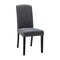 Homeroots Set of Two Dark Gray And Black Upholstered Polyester Dining Parsons Chairs 546393 - alternate 5