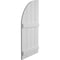 Ekena Millwork Smooth 4 Board Joined Board-n-Batten w/Quarter Round Arch Top Faux Wood Shutters, 22W x 84H, PR SHUBJQ22X84SMPR - alternate 11