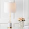 Jonathan Y Hopper 27 in. Marble/Crystal LED Table Lamp, Brass, 2PK JYL5003A-SET2 - alternate 9