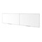 Ghent M1 Porcelain Magnetic Whiteboard, Aluminum Frame, 4'H x 16'W, 2 pieces M1-416-4 - alternate 1