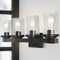 Jonathan Y Bungalow 32" 4-Light Iron/Seeded Glass Rustic Farmhouse LED Vanity Light, Oil Rubbed Bronze JYL7510A - alternate 16