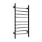 Edendirect 9-Bars Stainless Steel Wall Mounted Electric Towel Warmer Drying Rack Towel Heater in Black ZR-EB03BL504 - alternate 1