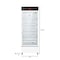 Koolmore 15 cu. ft. Medical Pharmacy Refrigerator With Multi-Level Emergency Alarms in White, UL Listed KM-PHR-15C - alternate 9