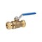 B&K Ball Valve, 1 in Connection, Compression, 200 psi Pressure, Manual Actuator, Brass Body Chrome 111-1-1 - alternate 3