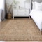 Homeroots 9' X 12' Terra Cotta And Copper Southwestern Washable Indoor Outdoor Area Rug 587102 - alternate 9
