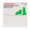 Howard Leight MAXIMUM LITE Disposable Foam Ear Plugs, Contoured-T Shape, 30 dB, Green, 100 PK LPF-30-P - alternate 1