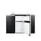 Summit 54in Wide All-In-One Kitchenette, ADA Counter Height CK55ADASINKL - alternate 9