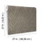 York Wallcoverings Thatched Chevron Charcoal Wallpaper Sample FM1051SAM - alternate 7