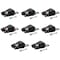 Mytee Products 8 Pack 1'x10ft Bolt on Retractable Ratchet Straps w/ Coated S Hook for Trailers, 8PK RS106R-BOx8 - alternate 17