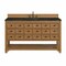 James Martin Vanities Malibu 60" Single Vanity, Amber Birch, w/ 3 CM Phantome Eclos Top 505-V60S-AMB-3PHT - alternate 1