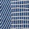 Homeroots 10' X 14' Navy Blue And Ivory Geometric Washable Indoor Outdoor Area Rug 596955 - alternate 9