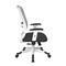 Space Seating Pulsar White Frame Managers Chair, Icon Grey 317W-W1C1F2W-226 - alternate 3