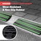Pyle 8 ft. Rubber Curb Ramp Set, Heavy Duty Non-Slip Threshold Ramps for Driveways, Garages, 2PK PCRMP4DG - alternate 5