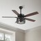 Jonathan Y Max 52" 3-Light Farmhouse Industrial Iron/Wood Mobile-App/Remote-Controlled LED Ceiling Fan, Black/Da JYL9721A - alternate 16