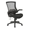 Office Star Products Ventilated Seating Screen Back Manager's Chair, Black EM60926P-3M - alternate 1