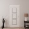 Vdomdoors Front Exterior Prehung Metal-Plastic Door, Manux 8661 White Silk, Office Commercial and Residential MANUX8661EXD-WS-W36xH80-RH - alternate 4