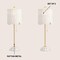 Jonathan Y Celerie 27.5" Coastal Bohemian Rattan/Iron Scalloped Buffet LED Table Lamp w/Pull Chain, White/B, 2PK JYL1138B-SET2 - alternate 10