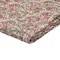 Homeroots 50" X 70" Green and Red Kantha Cotton Damask Throw Blanket with Embroidery 293212 - alternate 6