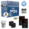 Steamspa Royal Series 10.5KW Steam Generator w/ Continuous Steam, Dual Touchpads and AutoDrain in Matte Black RYTS1050MK-A - alternate 1