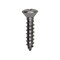 Auveco 8 x 3/4in Phillips Oval Head Tapping Screw 18-8 Grade Stainless Steel, 100PK 9404 - alternate 1