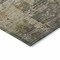 Homeroots 5' X 8' Pewter And Wheat Abstract Washable Indoor Outdoor Area Rug 616245 - alternate 9