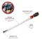 Performance Tool Slotted 3/8 In X 12 In Screwdriver Screwdriver 3/8, W30983 W30983 - alternate 6