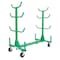 Greenlee Mobile Bar & Pipe Rack, Green, 100 Load Capacity, 4 Levels 668 - alternate 14